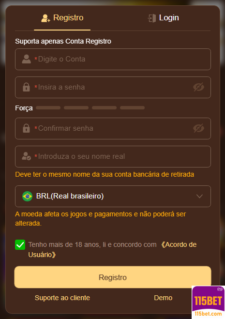 Recompensas VIP 115bet.com